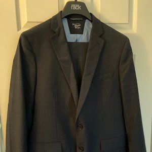 An Original Penguin by Munsingwear Navy Blue Suit Wool Blend